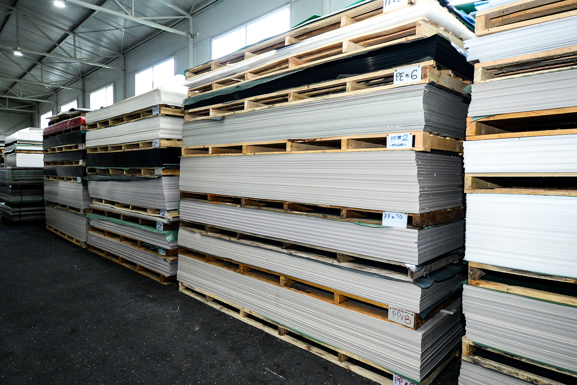 Politerm warehouse sheets